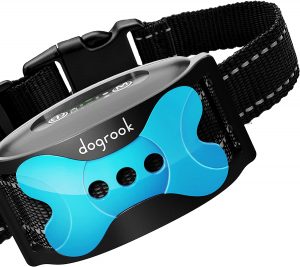 DogRook Rechargeable Dog Bark Collar.