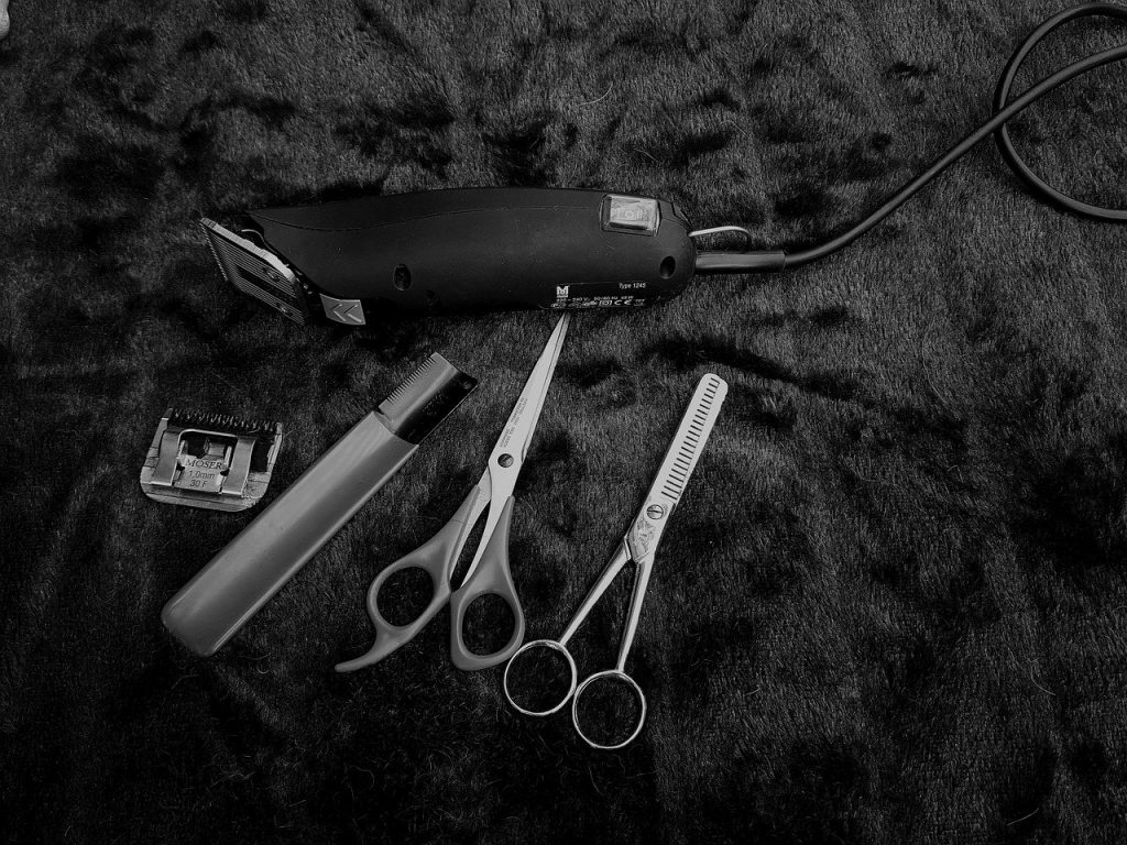 Grooming materials.