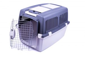Plastic crate.