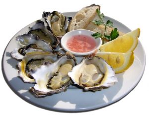 Oyster plate.
